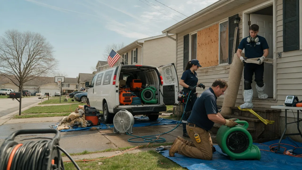 Water Damage Restoration in Cottonwood Falls, KS near me